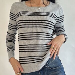 Vintage George Stripped Long Sleeve Top